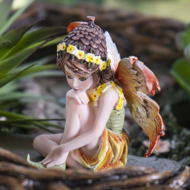 Pacific Trading - Wholesale Decorative Figurine - Small Sitting Fairy0