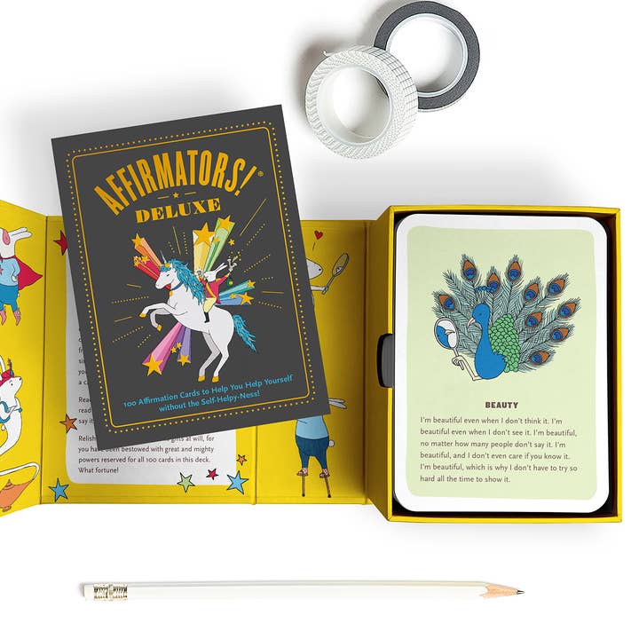 Knock Knock - Wholesale Tarot Cards - Affirmators!® Deluxe Deck: 100 Affirmation Cards6