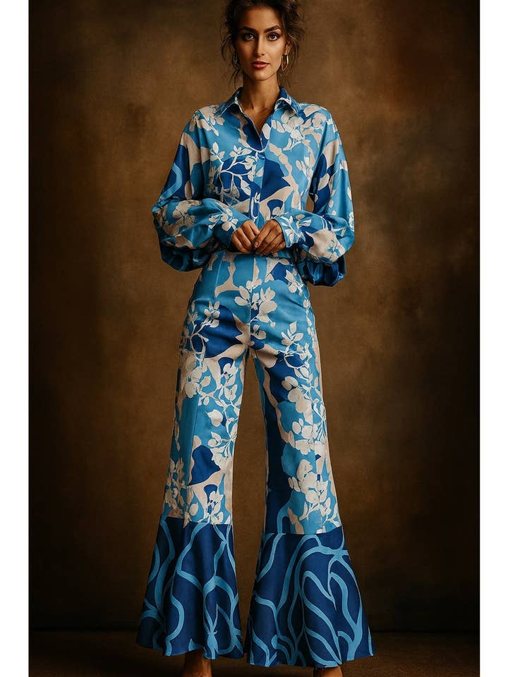 Azure Bloom Set for wholesale by Mulla