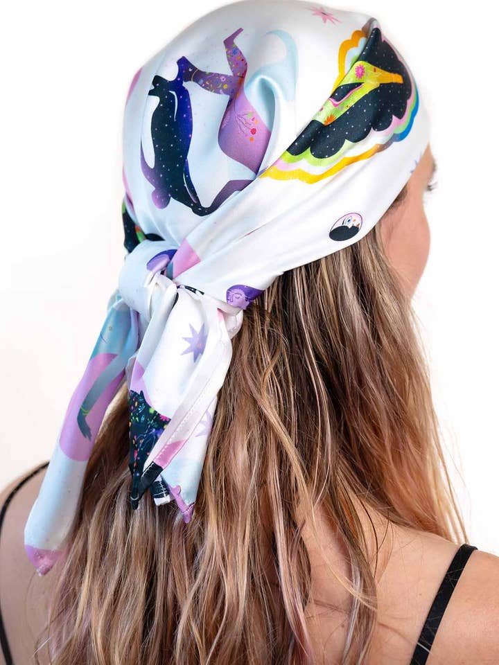 Möge der Mond mich führen Schal & Wandkunst für den Großhandel von Eva Boch