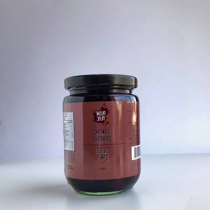 Mojo Jojo Pickles and Preserves - Wholesale Preserves - Smoked Cocktail Cherries (Alcohol Free)