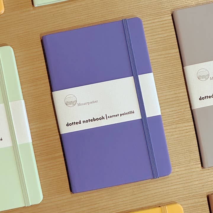 Cuaderno / Diario de Tapa Dura de Tacto Suave con Papel de 100 g/m² Punteado para venta al por mayor de Mountparker