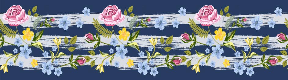 The Design Department b.v. – Rolo de papel de parede por atacado – Flores autoadesivas de papel de parede13