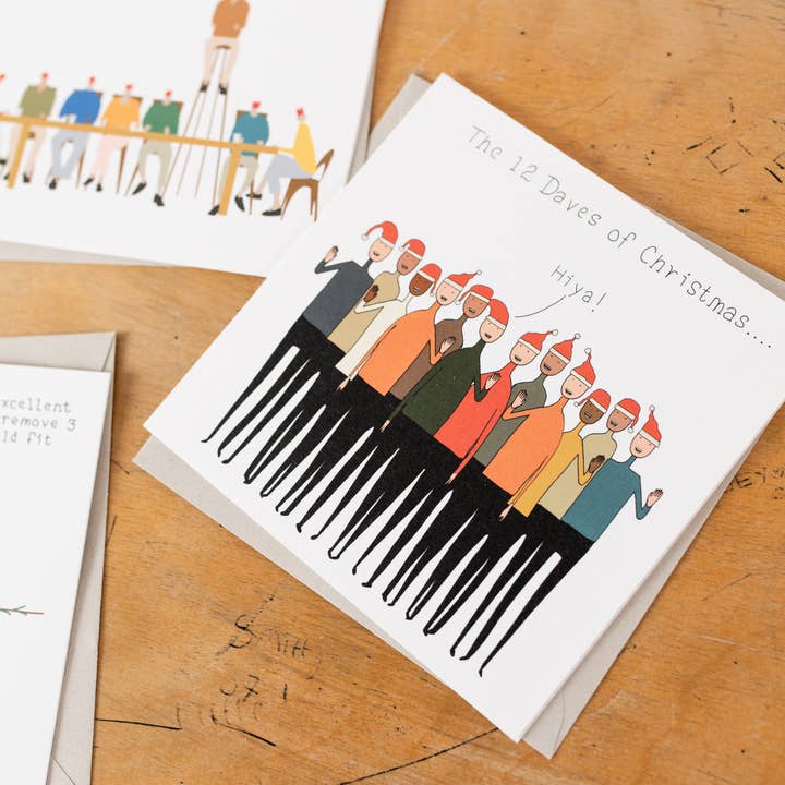 Not at all Jack - Vendita all'ingrosso Biglietti di auguri di Natale - Biglietto natalizio 12 Daves1