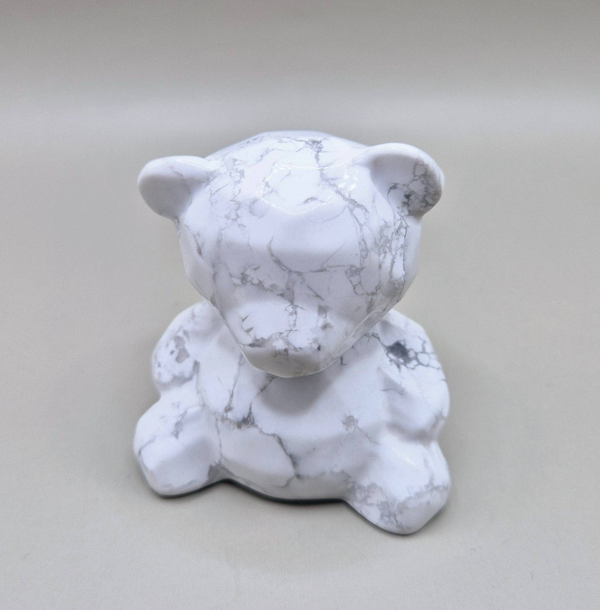 Moonlight Gemstones - Wholesale Spiritual Stone/Crystal - Gemstone Crystal Carving Beer – Howlite1