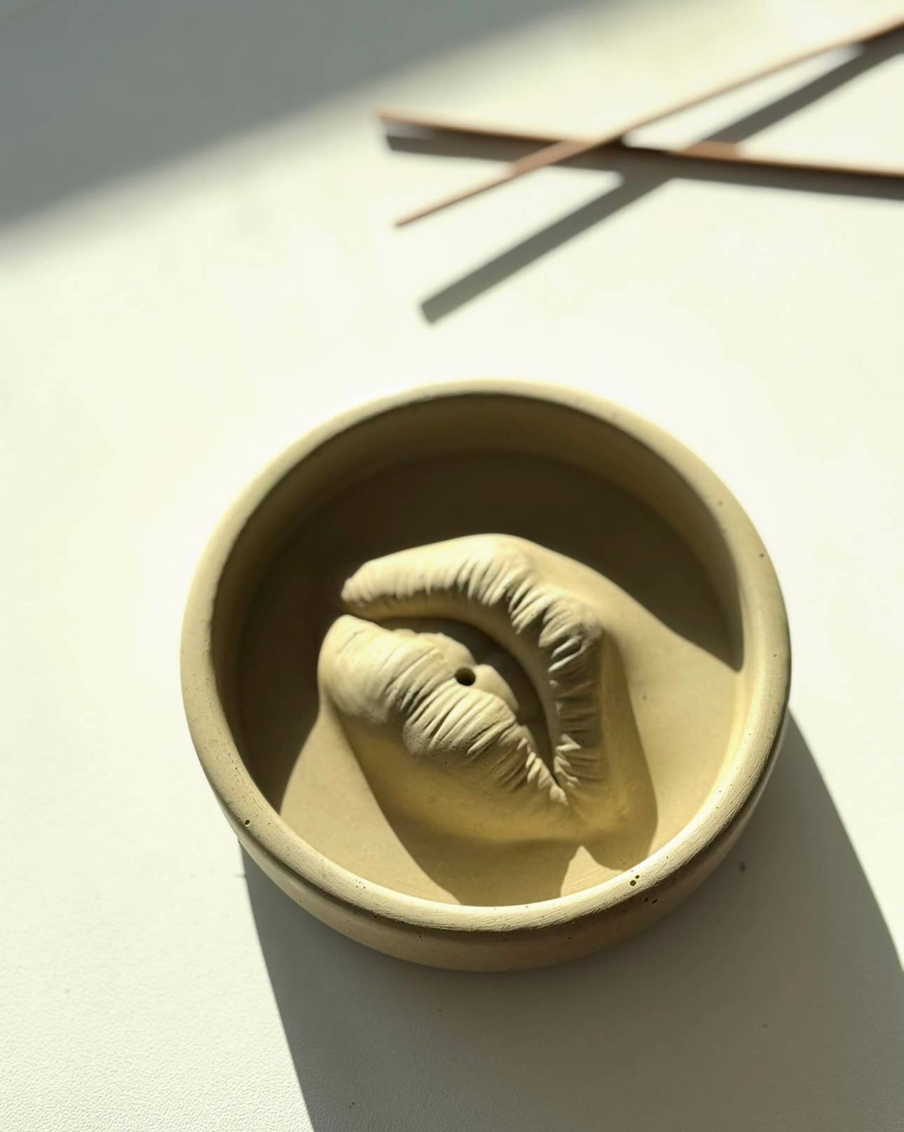 Sunday Nomad - Vente Porte-encens - Porte-encens Lèvres | Brûleur d'encens2