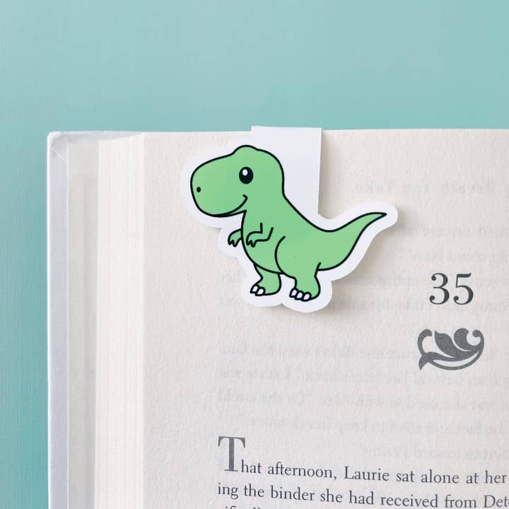 T-Rex Dinosaur Magnetic Bookmark for wholesale by My Secret Copy