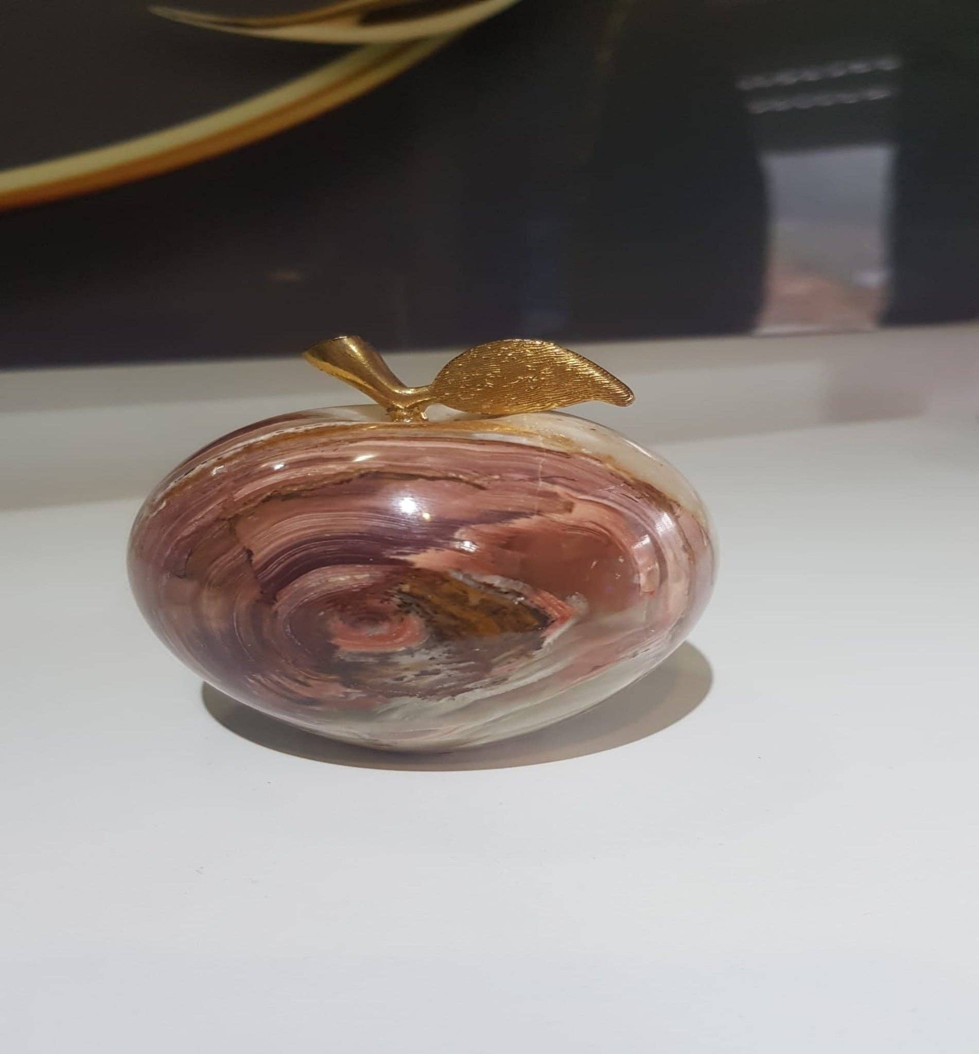 Luz das Pedras Naturais - Wholesale Spiritual Stone/Crystal - Onyx Stone Apple5