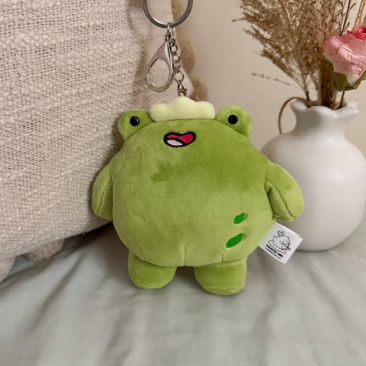Toastedink - Wholesale Stuffed/Plush Toy - Kids & Baby - Cute Frog Plush Keychain | Plushie Keyring