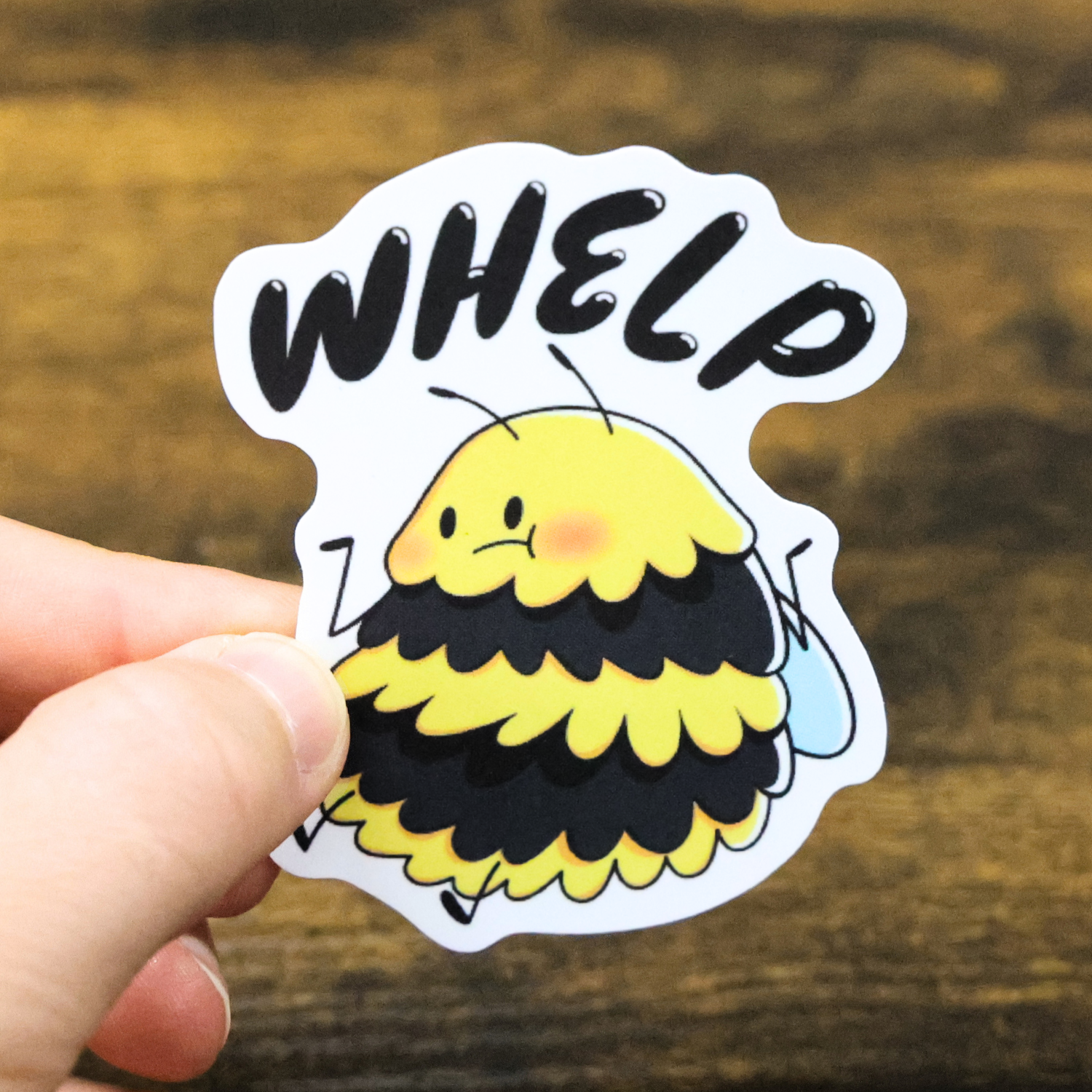 Sleazy Greetings – wholesale Sticker – Whelp Funny Vinyl Sticker2