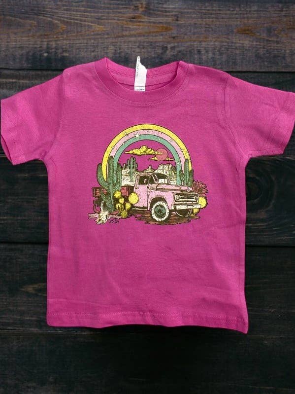LBL YOUTH RAINBOW TRUCK Graphic Tshirt for wholesale by L&B Life