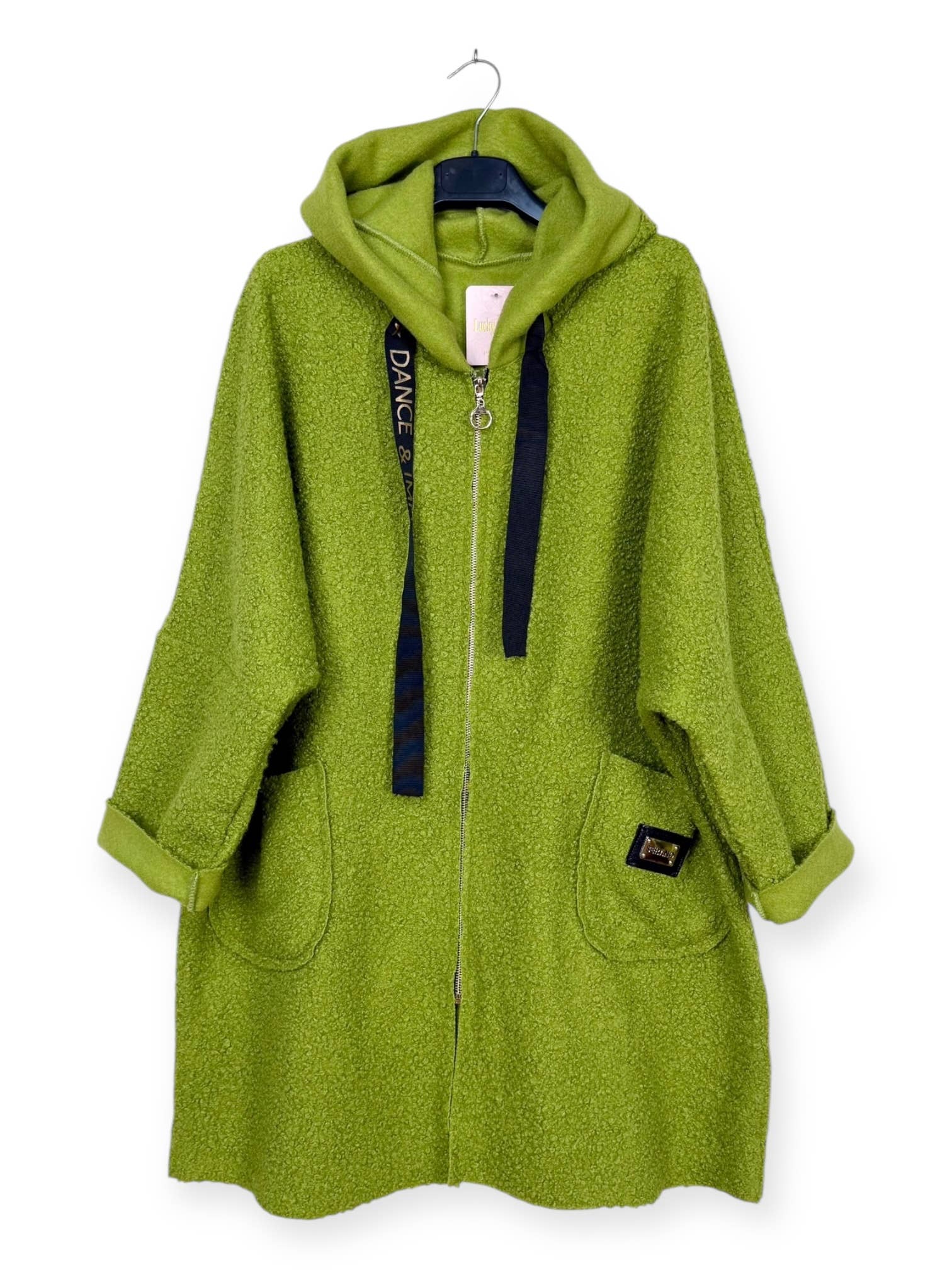 Lucky Nana – Engroshandel Frakke - Dame – AH 21278 - Frakke i Bouclé-stof10