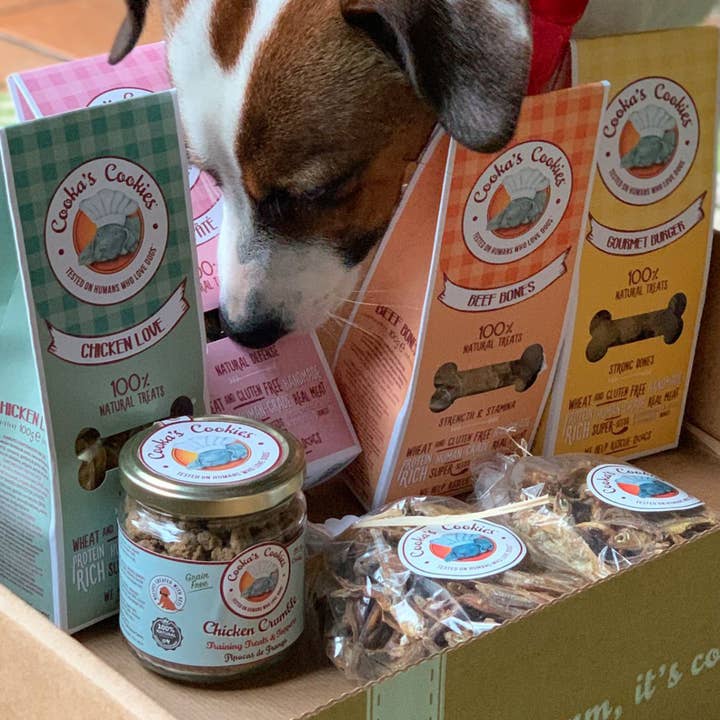 Belpharmed bv: Cooka's Cookies & Sensidog - Wholesale Hondenkoekjes - Hond - Kippenkruimel - Schuldvrije Traktaties Voor Honden & Katten7