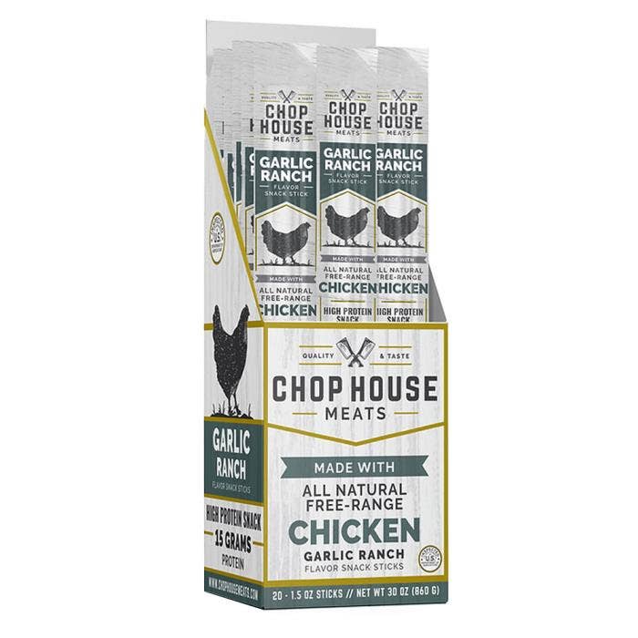 L&F Universal Goods - Wholesale Jerky - CHOPPED HOUSE MEATS CHICKEN STICK 20/1.5OZ RLIC RANCH0