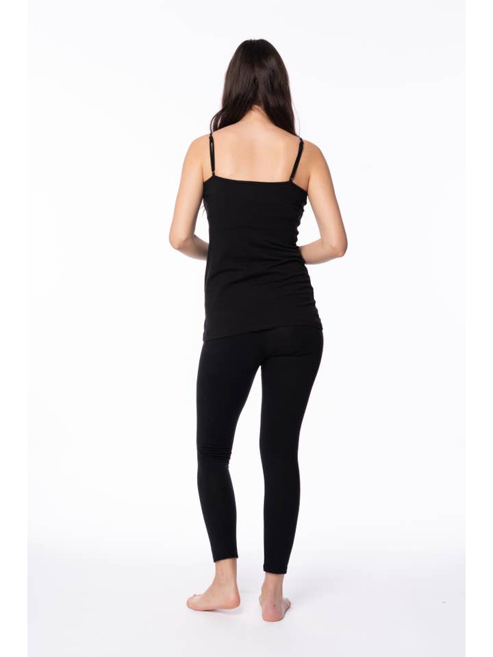 I-Wear Brands – Top interior – Mulher por atacado – Pacote com 12 camisetas femininas de algodão com alça espaguete ajustável7