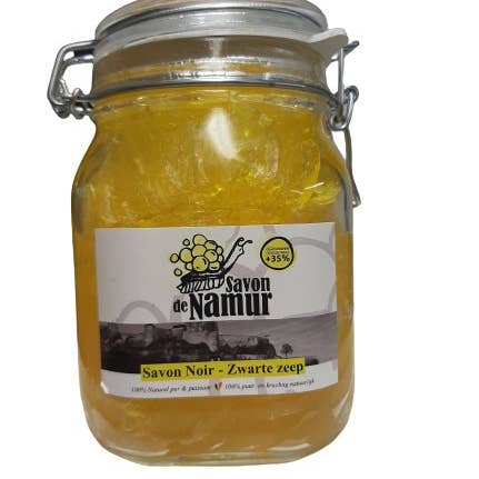 LaverVert Savon de Namur - Wholesale Multi-Surface Cleaner - Namur Black Soap Super Concentrated in Paste (+35%) - 1Kg