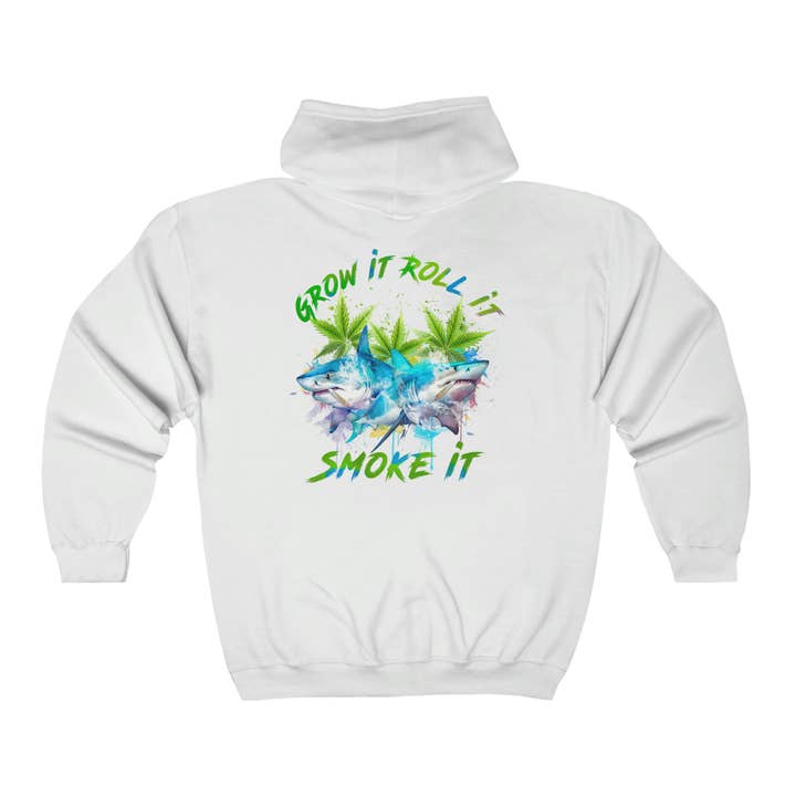 Moletom unissex com capuz Heavy Blend™ por atacado de 2 Sharks Apparel And More