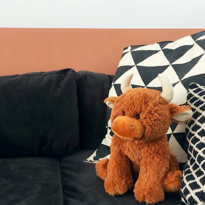 Jomanda Soft Toys & Accessories - Wholesale Stuffed/Plush Toy - Kids & Baby - Jomanda Highland Cow Plush Baby Toy Large Stuffed Cow 30cm