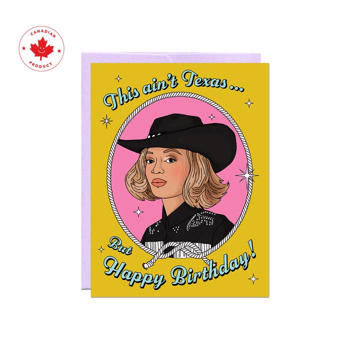 Party Mountain Paper co. - Wholesale Birthday Card - Texas Birthday | Birthday Card