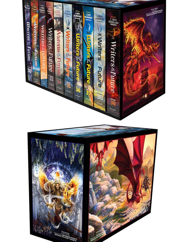 Writers of the Future Gift Set for wholesale by The fiction works of L. Ron Hubbard