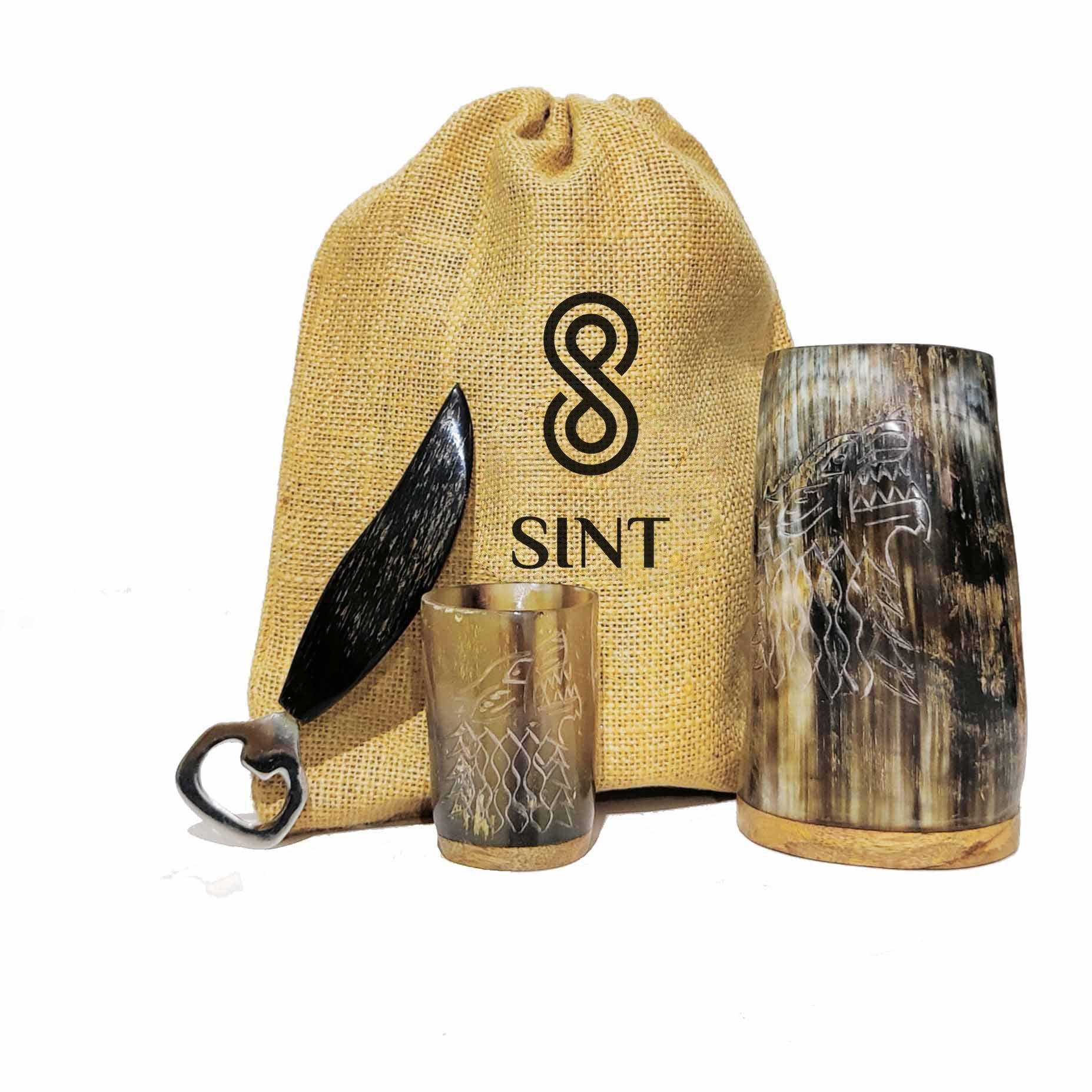 SINT - Wholesale Drinking Glass/Cup - Viking Drinking Horn Mug15