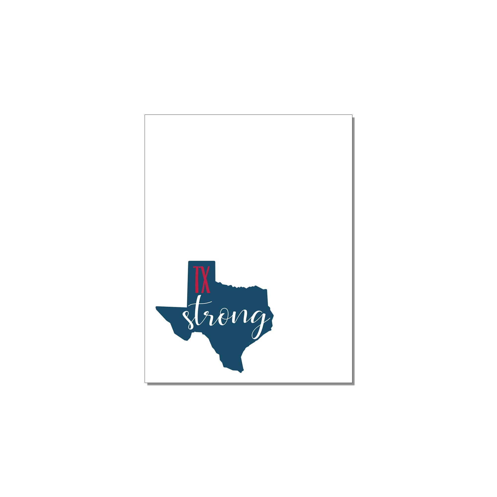 The Mad Padder - Wholesale Notepad - State Notepads - Texas Strong Notepad - TX Going Away Gift0