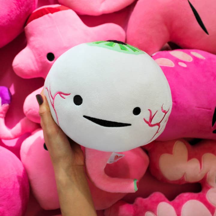 Eyeball Plush - Party Pupil in the House for wholesale by I Heart Guts | Organ Plushies Wholesale