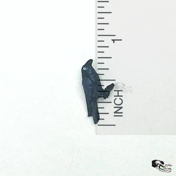 The Scale Grail - Vente Figurine décorative - Corbeau miniature à l'échelle 1:24 (lot de 5)2