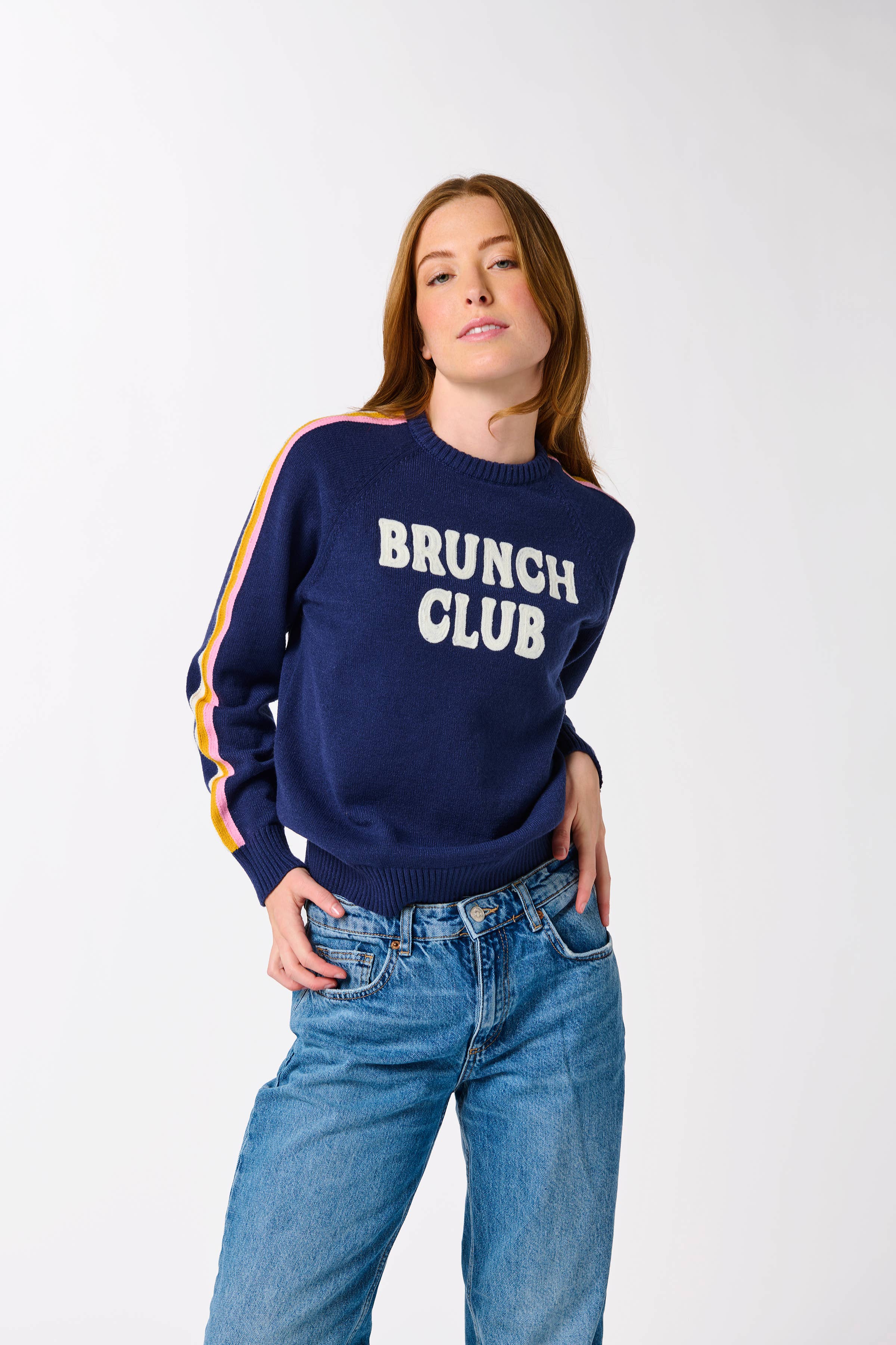 Shiraleah - Wholesale Knit Sweater - Women's - "BRUNCH CLUB" SWEATER2