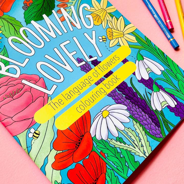 Pixiecraft – wholesale Colouring and activity book – adult – Blooming Lovely: The language of flowers colouring book for adults5