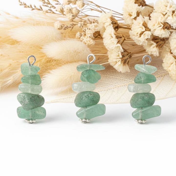 Colgante Aventurina Verde para venta al por mayor de Produtos Namasté