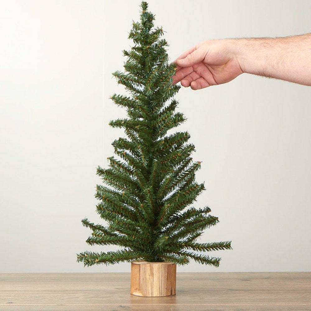 Factory Direct Craft - Venta al por mayor Árboles de Navidad artificiales - Árbol de pino canadiense artificial de 61 cm3
