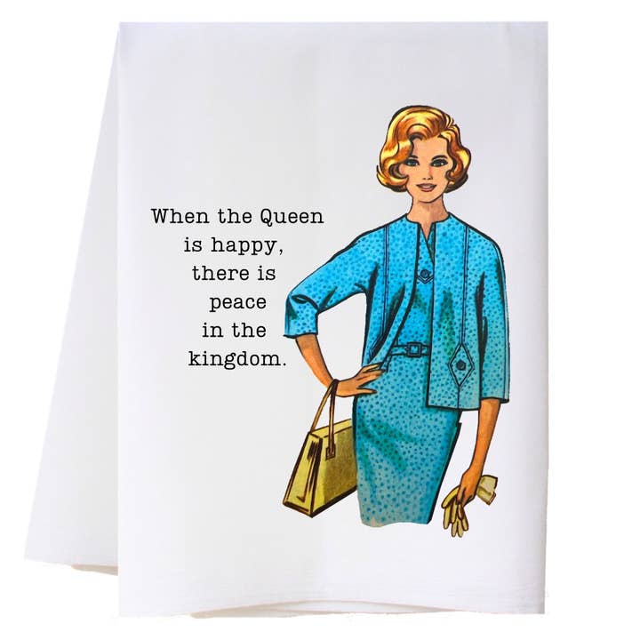 Paix dans le Royaume Torchons de Cuisine pour la vente par Cora & Pate