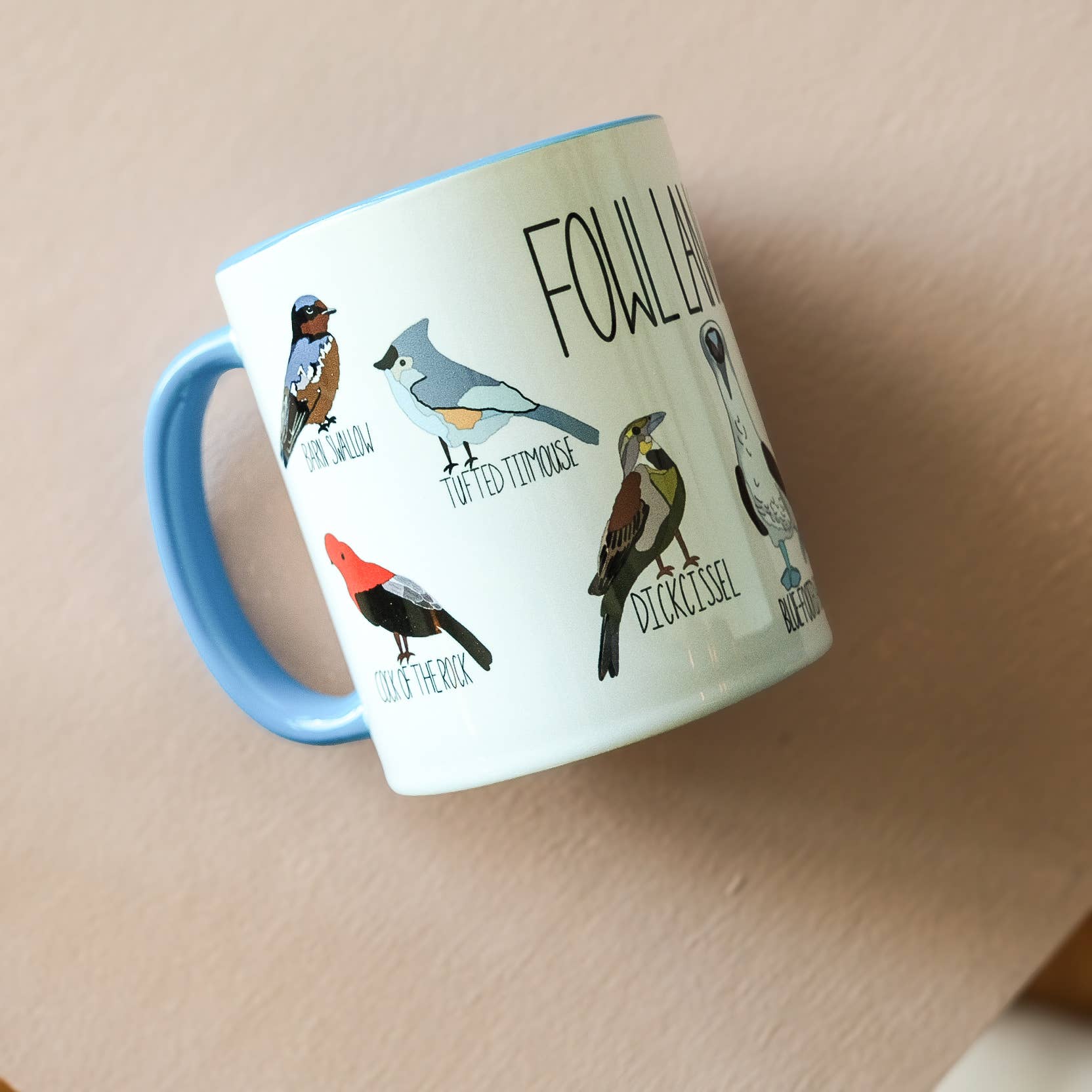 Acorn & Artisan - Wholesale Coffee Mug - Funny Bird Coffee Mug | Fowl Language Dishwasher Safe Mug2