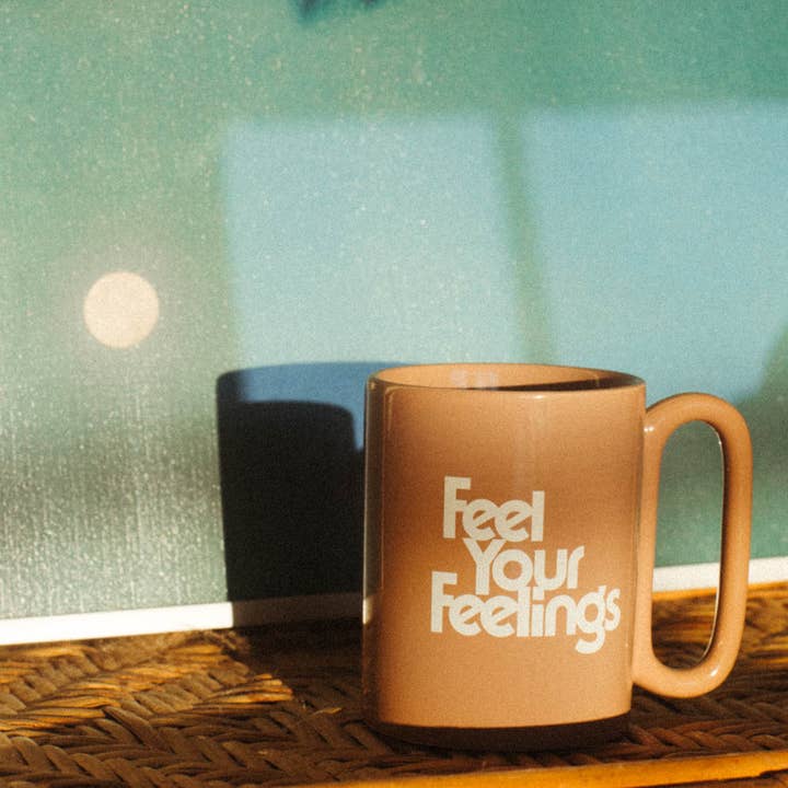 Feel Your Feelings | Mug and other Purchase Wholesale feel good. Free Returns & Net 60 Terms on Faire trending on Faire.
