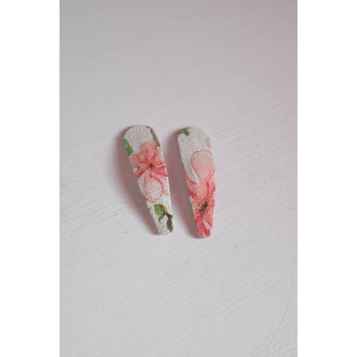 Lanika Atelier, Nika Korošec s.p. - Wholesale Hair Clip - Kids - Mini magnolia hair clips for babies first hair, soft clips2