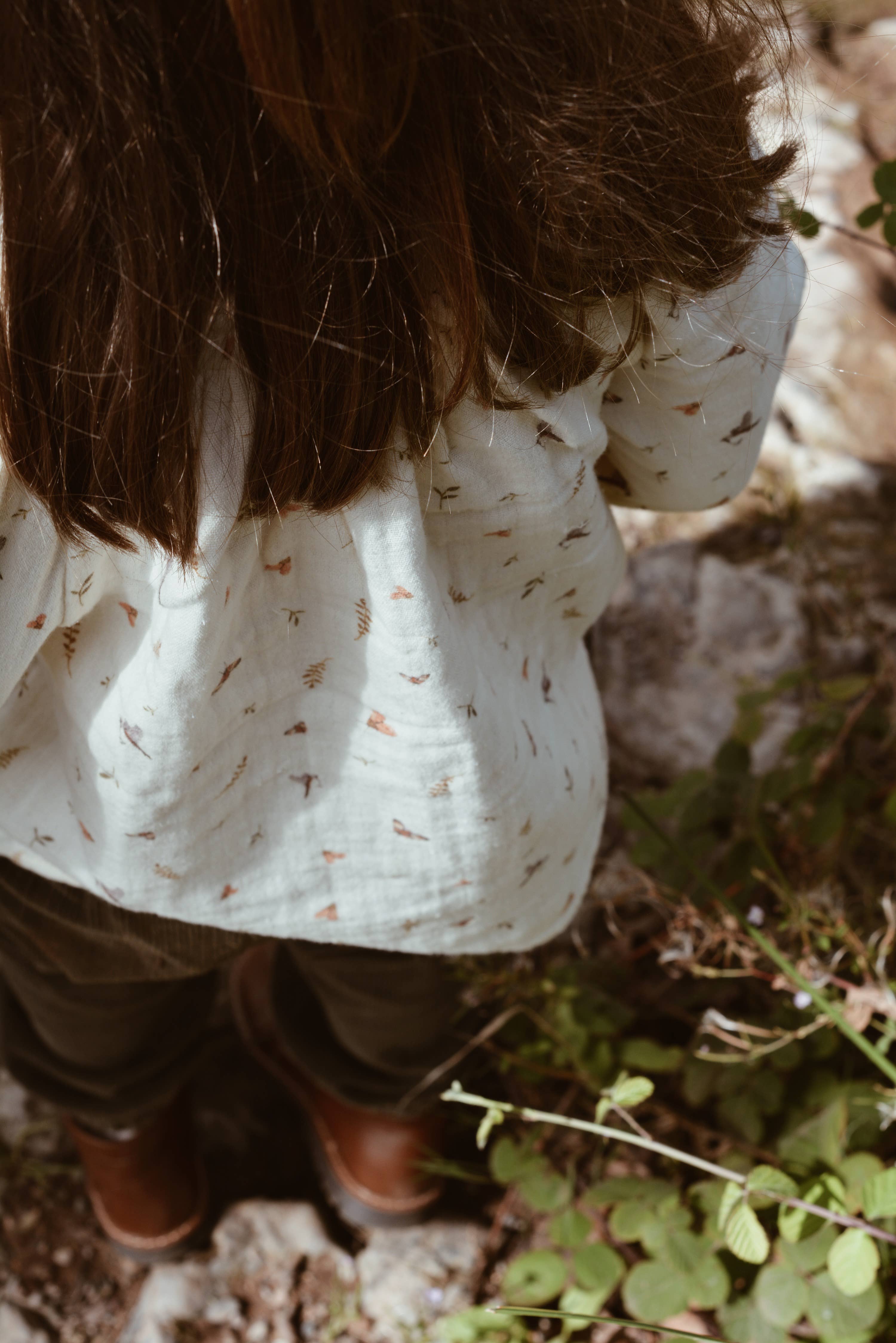 Eli & Nev (we cover U.S. import duties) - Vendita all'ingrosso Maglietta - Bambini - Blusa in mussola di cotone 100% con motivo uccelli e fiori per bambina7