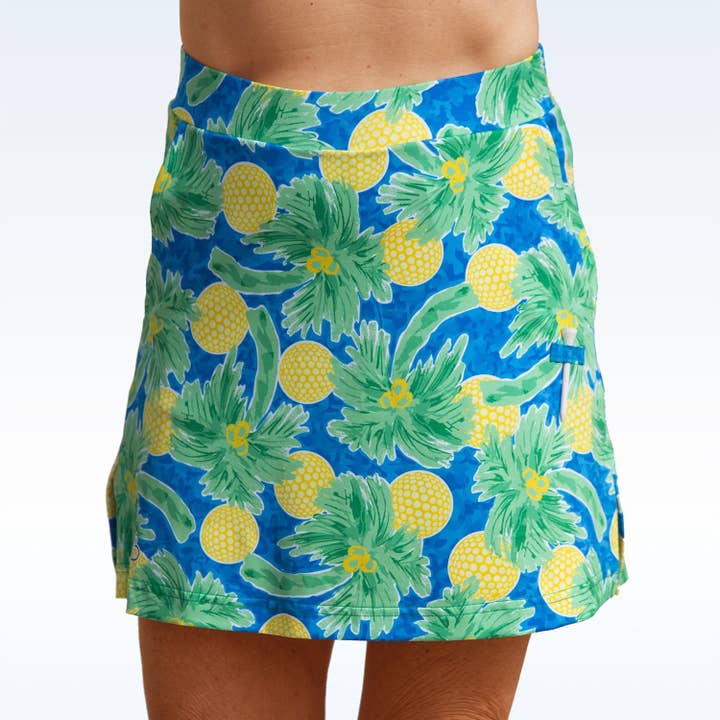 Pickleball Bella Palms Straight Golf Skort for wholesale by Pickleball Bella