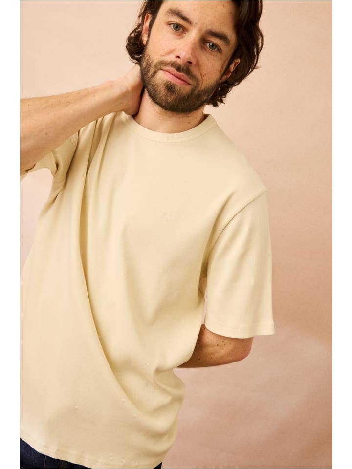 JAQK - Wholesale T-Shirt - Men's - Ribbed T-shirt Sète Milk