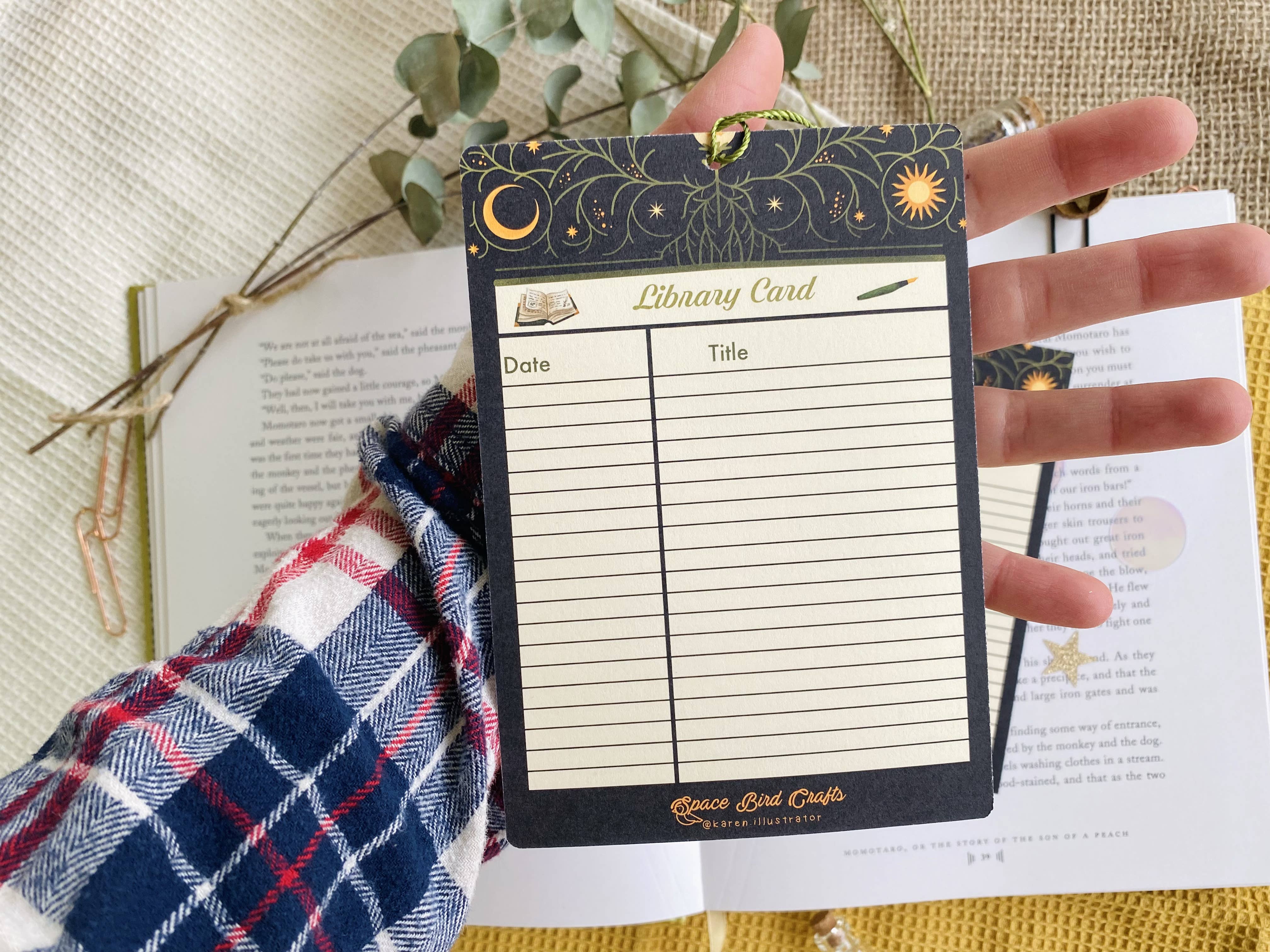 Split Moon Studios - Wholesale Bookmark - Library Card Book mark Book Accessories Bookmark7