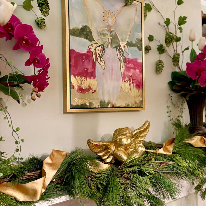 Angel of Blessings Art Print for wholesale by By Robin Raymond