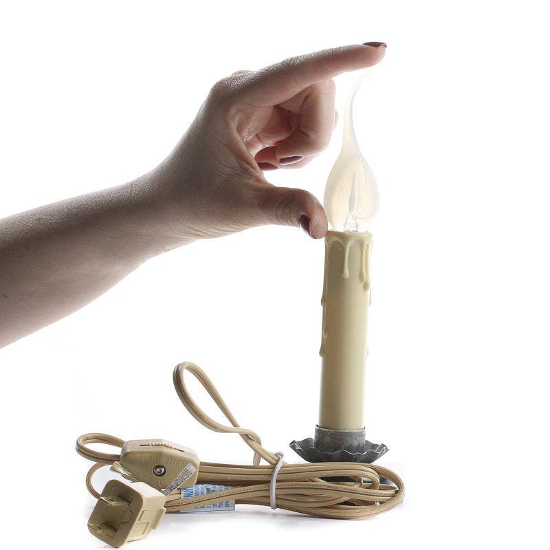 Factory Direct Craft - Wholesale Accent/Desk Lamp - Primitive Flicker Bulb Electric Candle Lamp 3
