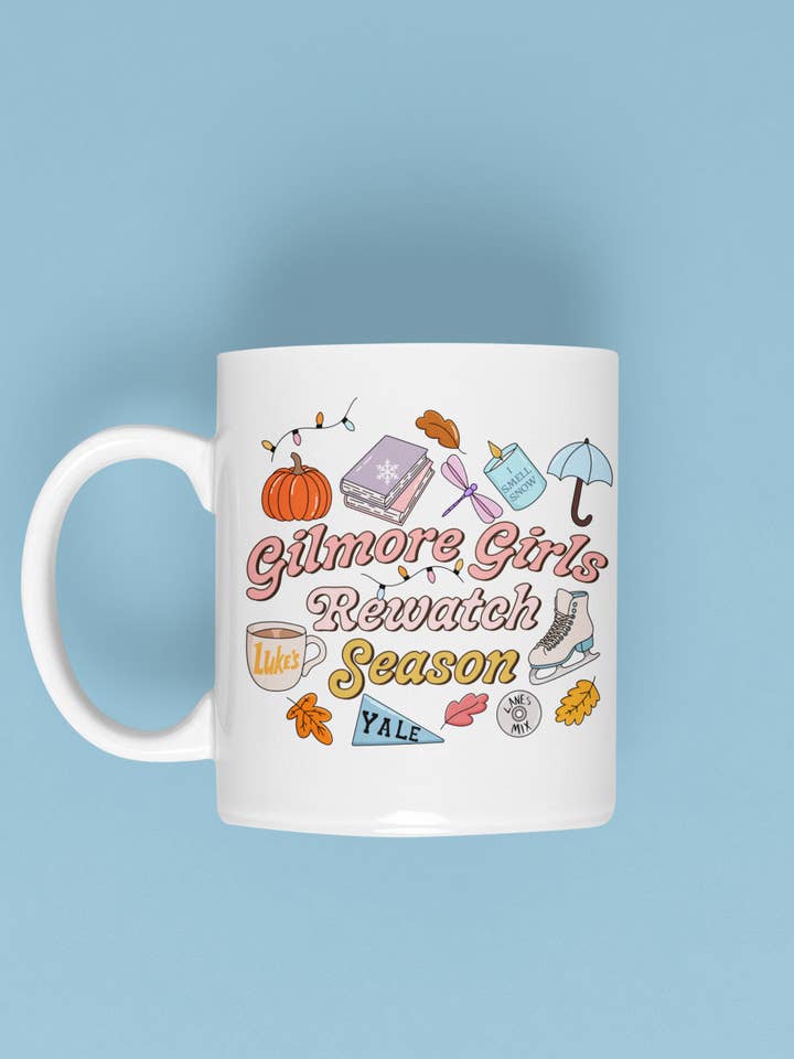 Gilmore Girls Rewatch Season Mug for wholesale by YellowBridge