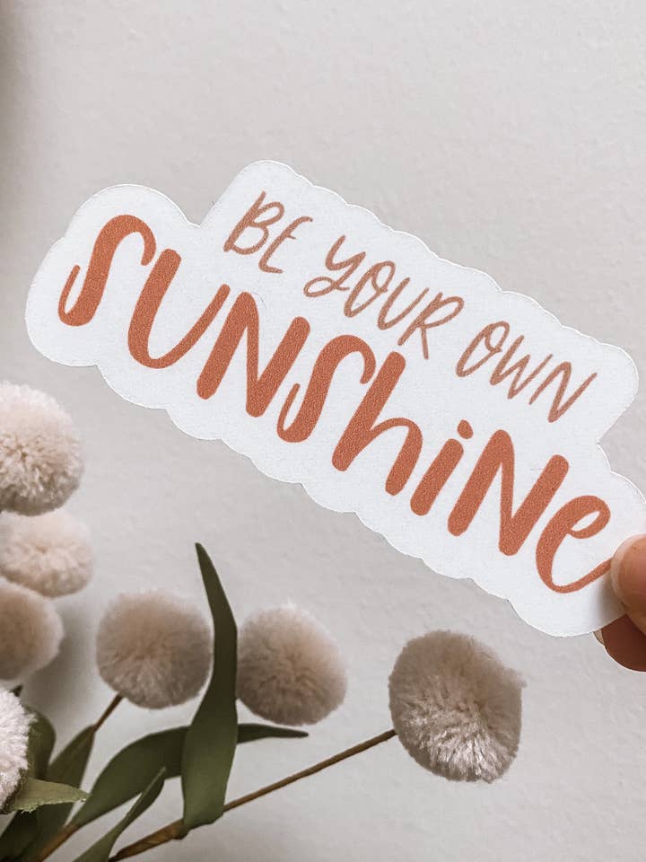 Pegatina Sea Your Own Sunshine para venta al por mayor de Powered By Daisies