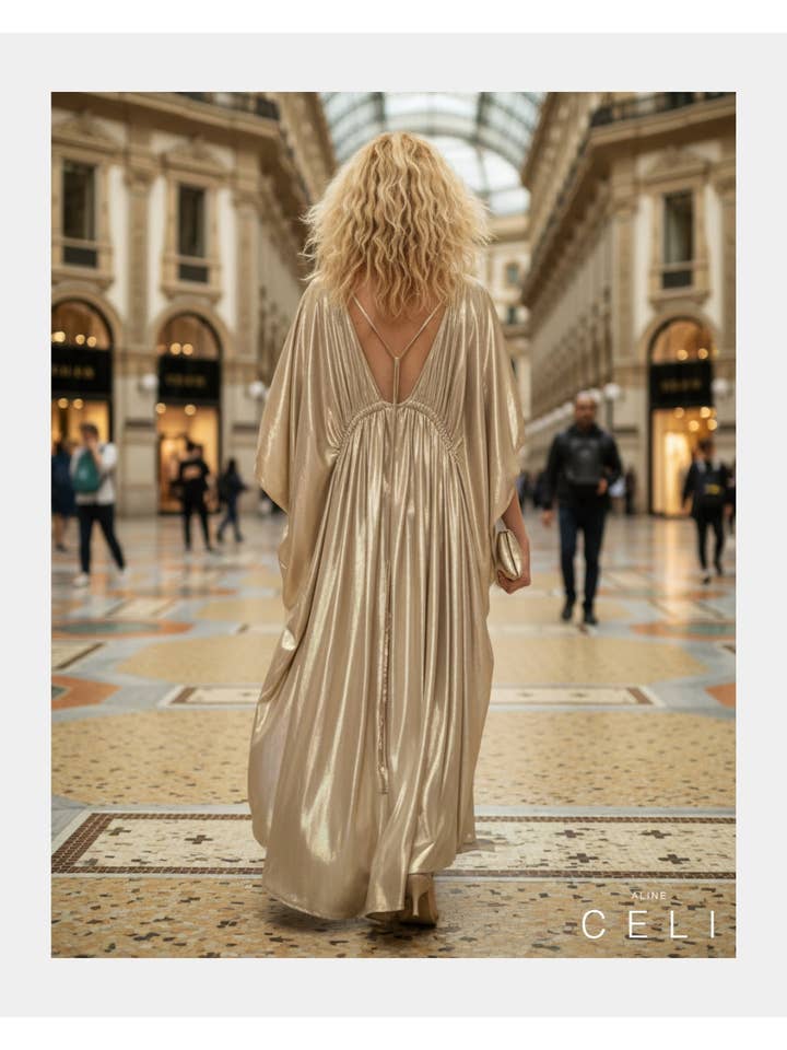 Aline CELI - Wholesale Dress – Women's - Dress Soleil D’Or – Jardin du Soleil Collection3