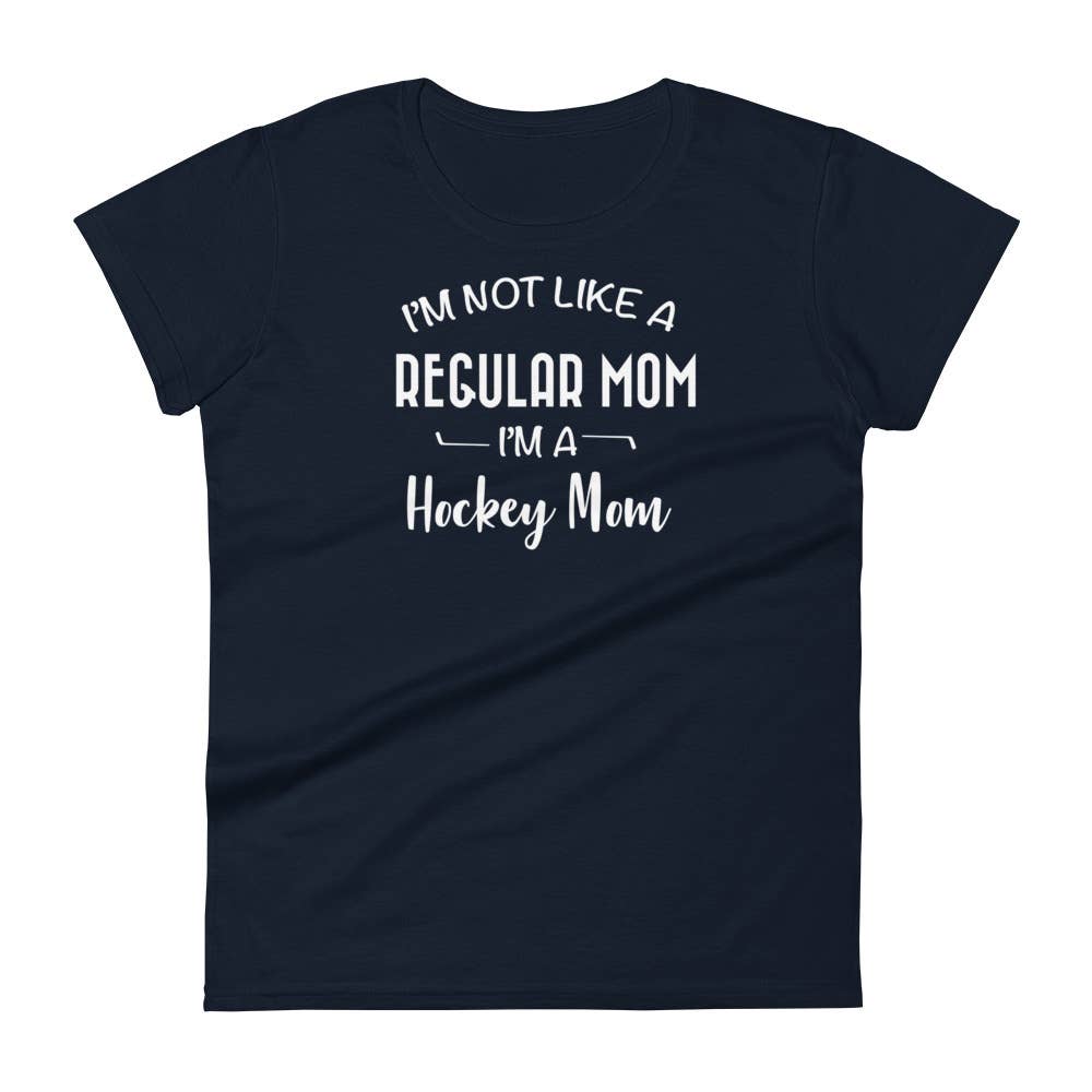 Celly Threads Hockey - Vente T-shirt sérigraphié – femme - T-shirt à manches courtes Hockey Mom pour femme5