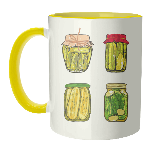ART WOW – wholesale Coffee mug – Mugs 'Vintage Pickles Jar Collection'5