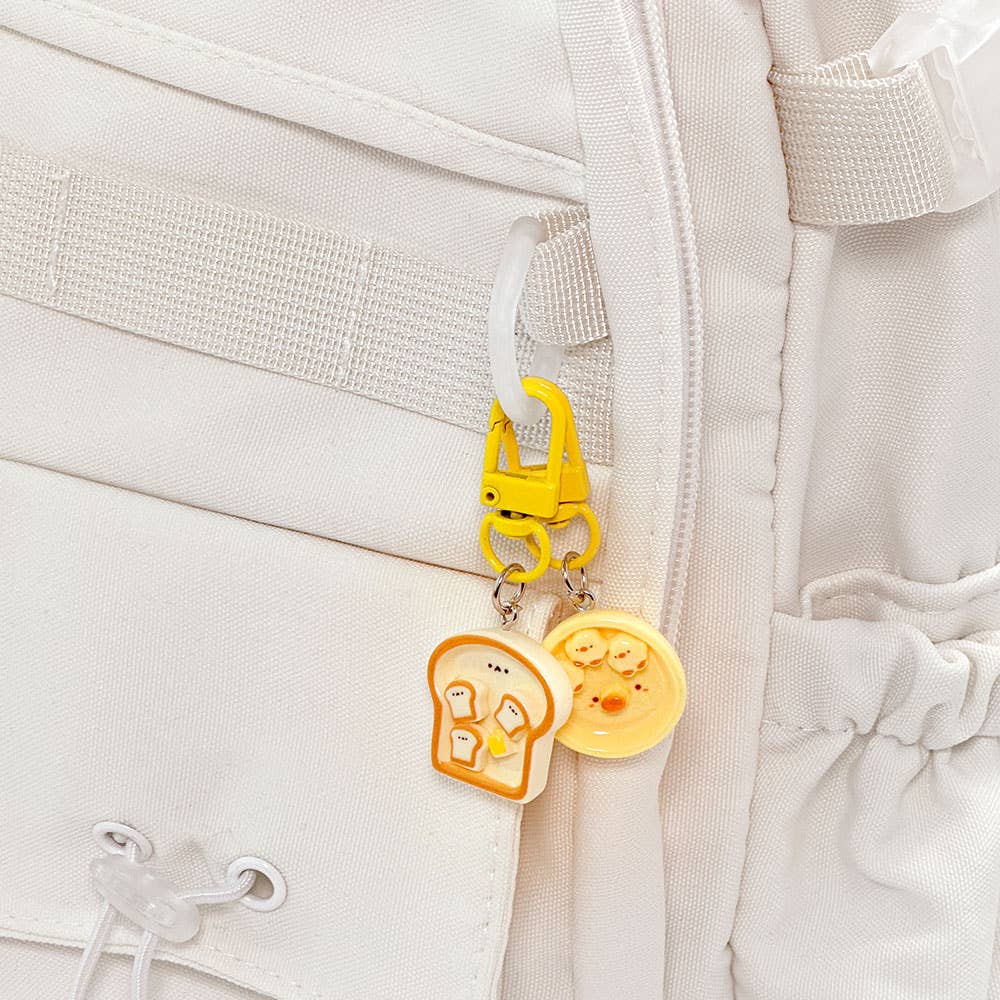 K-Wonderland - Wholesale Keychain - Women's - Breakfast Mini Keyring Key Chain Collection- Open Pack9