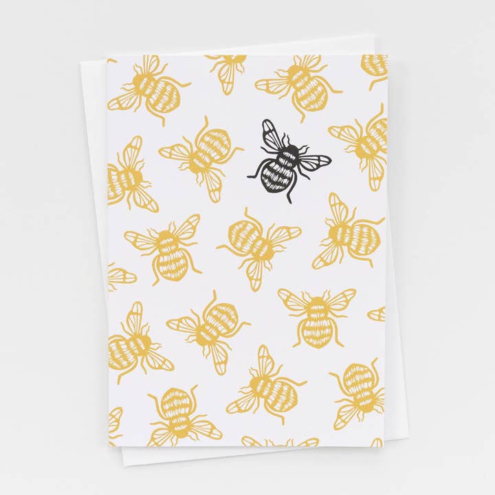 Bee Card for wholesale by Woodnote