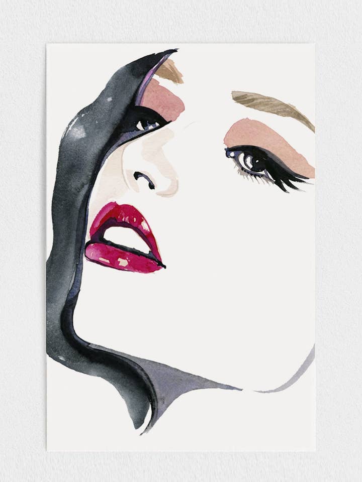 LISA MARIE - PAPER PRINT for wholesale by Art of Marina